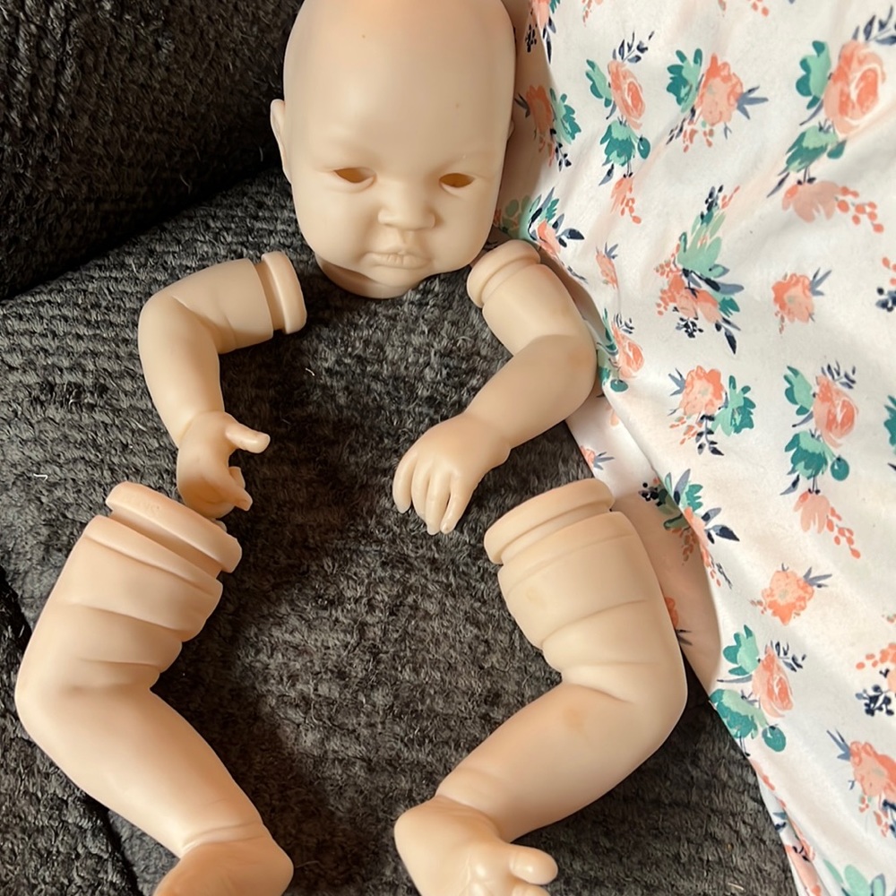 Reborn Shyann, by Aleina Peterson (19" Reborn Doll Kit)Please read below